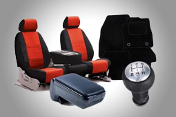 Car seat covers and interior accessories